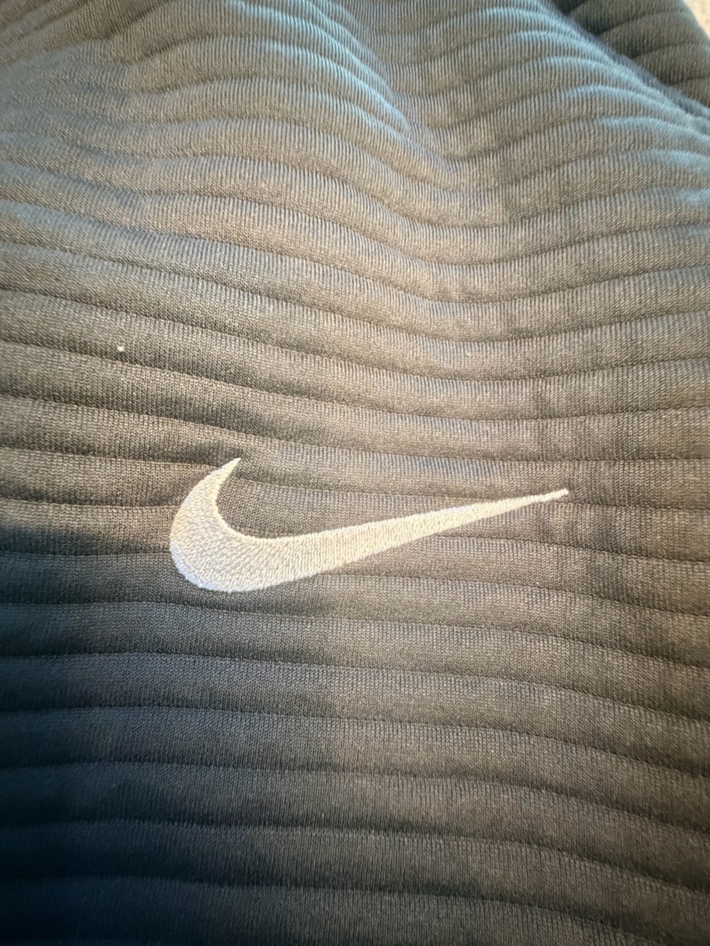 Nike Dri-FIT Joggers Women’s Large Black Ribbed Athletic Sweatpants - Picture 3 of 11